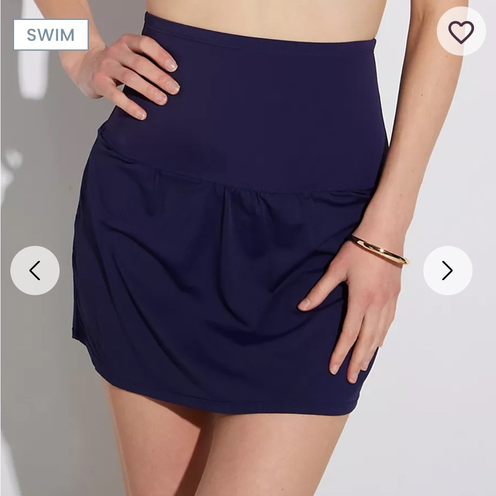 Leilani Plus + Solids Control Skirtini Swim Bottom